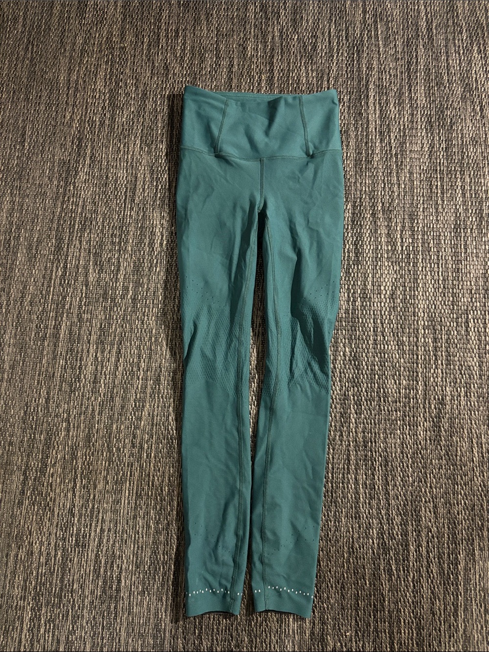 Lululemon Zoned In Legging Tight *27" Green Jasper Size 4